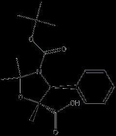 (4S 5R)-3-(tert-butoxycarbonyl)-2 2- dimethyl-4-phenyloxazolidine-5- carboxylic acid Methyl Ester
