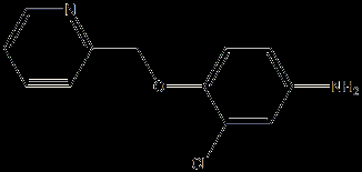 4-((pyridin-2-yl)methoxy)-3-chlorobenzenamine