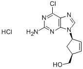 (1S 4R)-4-(2-amino-6-chloro-9H-purin-9-yl) -2-Cyclopentene-1- methanol Hydrochloride