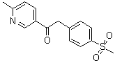 1-(6-Methylpyridin-3-yl)-2-[4-(methylsulfonyl)phenyl]ethanone