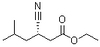 (S)-3-cyano-5-methylhexanoic acid ethyl ester