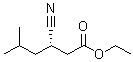 (S)-3-cyano-5-methylhexanoic acid ethyl ester