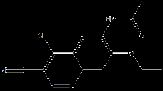N-(4-chloro-3-cyano-7-ethoxy-1,4-dihydroquinolin-6-yl)acetamide