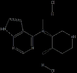 N-Methyl-N-((3R,4R)-4-Methylpiperidin-3-yl)-7H-pyrrolo[2,3-d]pyriMidin-4-aMine dihydrochloride