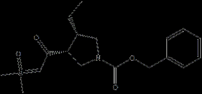 (3R 4S)-Benzyl 3-(2-(dimethylhydrosulfinylidene)acetyl)-4-ethylpyrrolidine-1-carboxylate