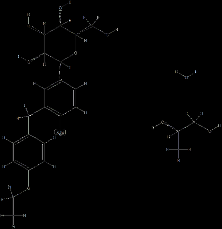 Dapagliflozin ((2S)-1 2-propanediol hydrate)