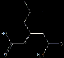 (R)-(-)-3-carbamoymethyl-5-methyl-hexanoic acid