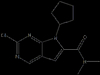 2-Chloro-7-cyclopentyl-N,N-dimethyl-7H-pyrrolo[2,3-d]